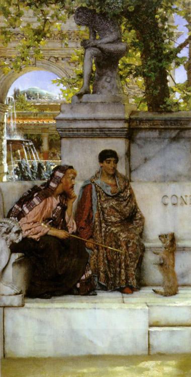 Alma-Tadema, Sir Lawrence In the Time of Constantine (mk23) China oil painting art